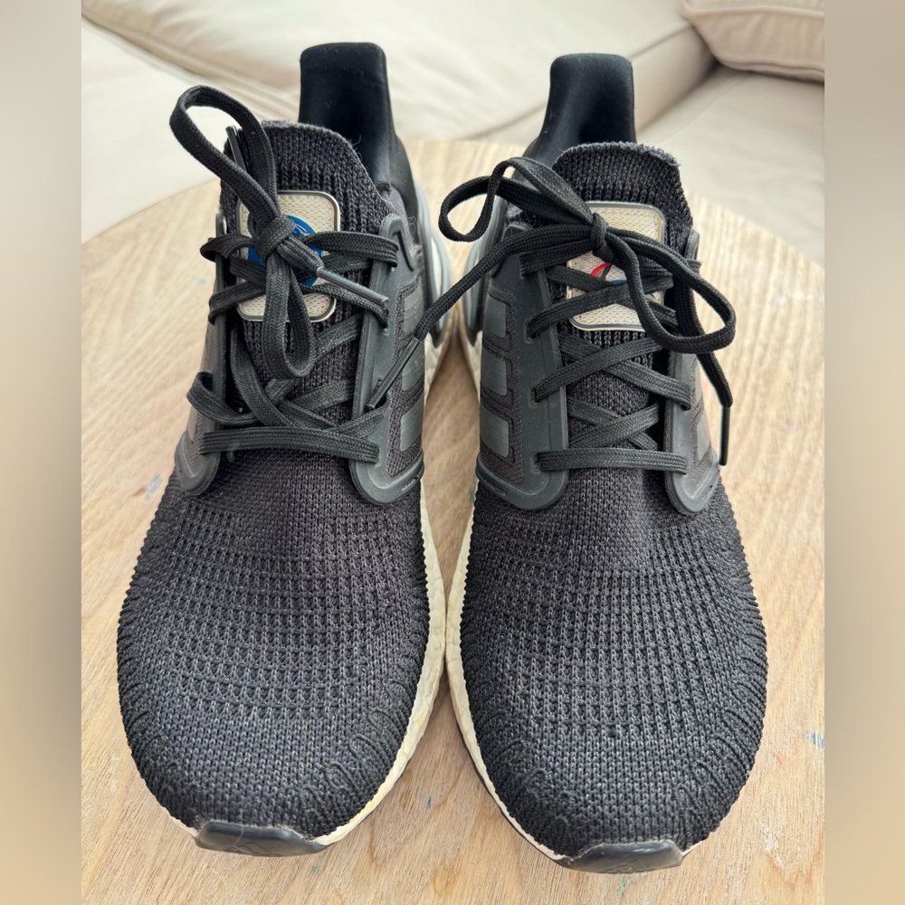 ADIDAS Ultraboost 20 Women’s NASA Flyknit Boost in Space Black Size 7 - Picture 2 of 10